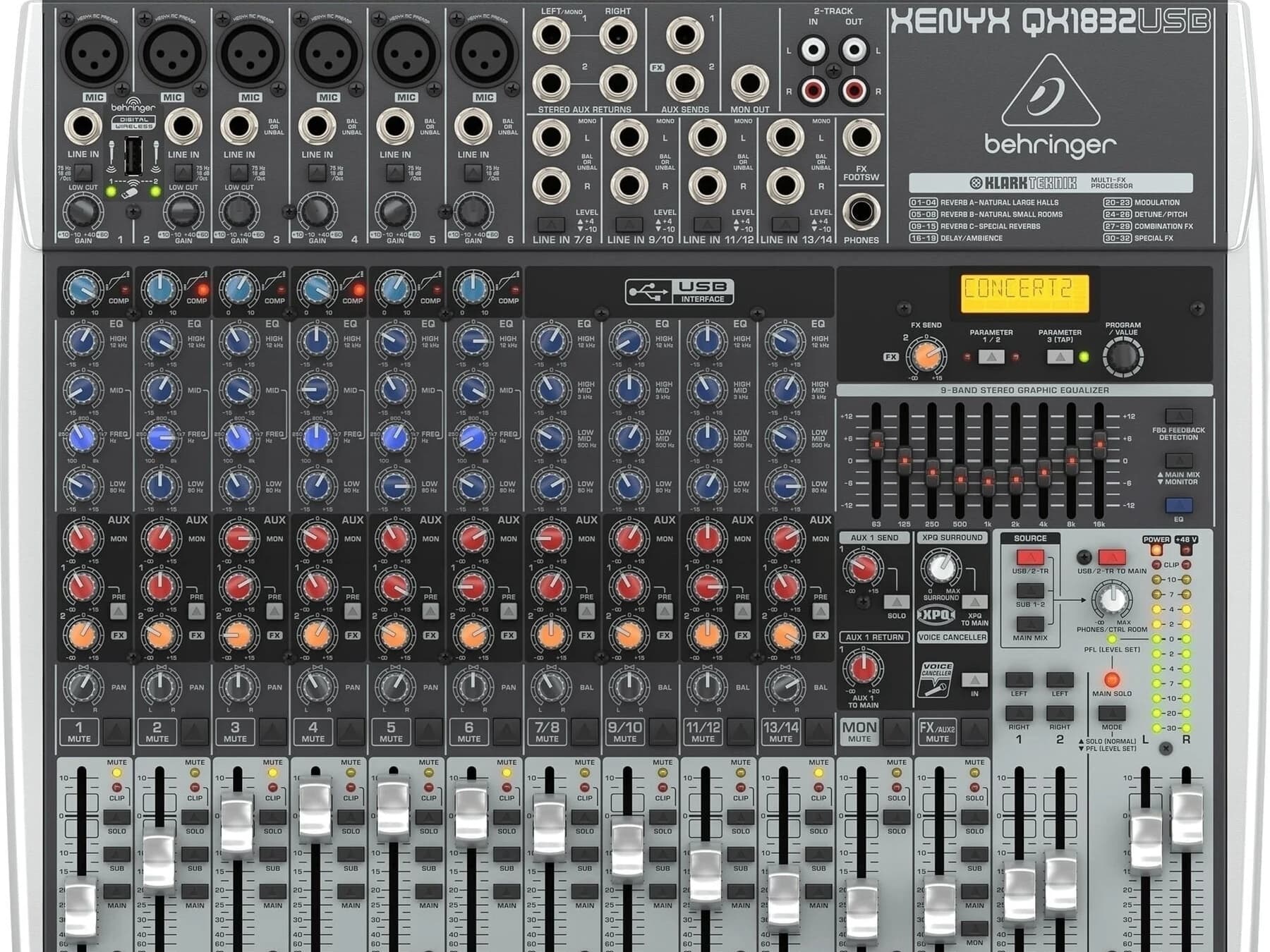 Behringer XENYX QX1832USB - Obraz 2