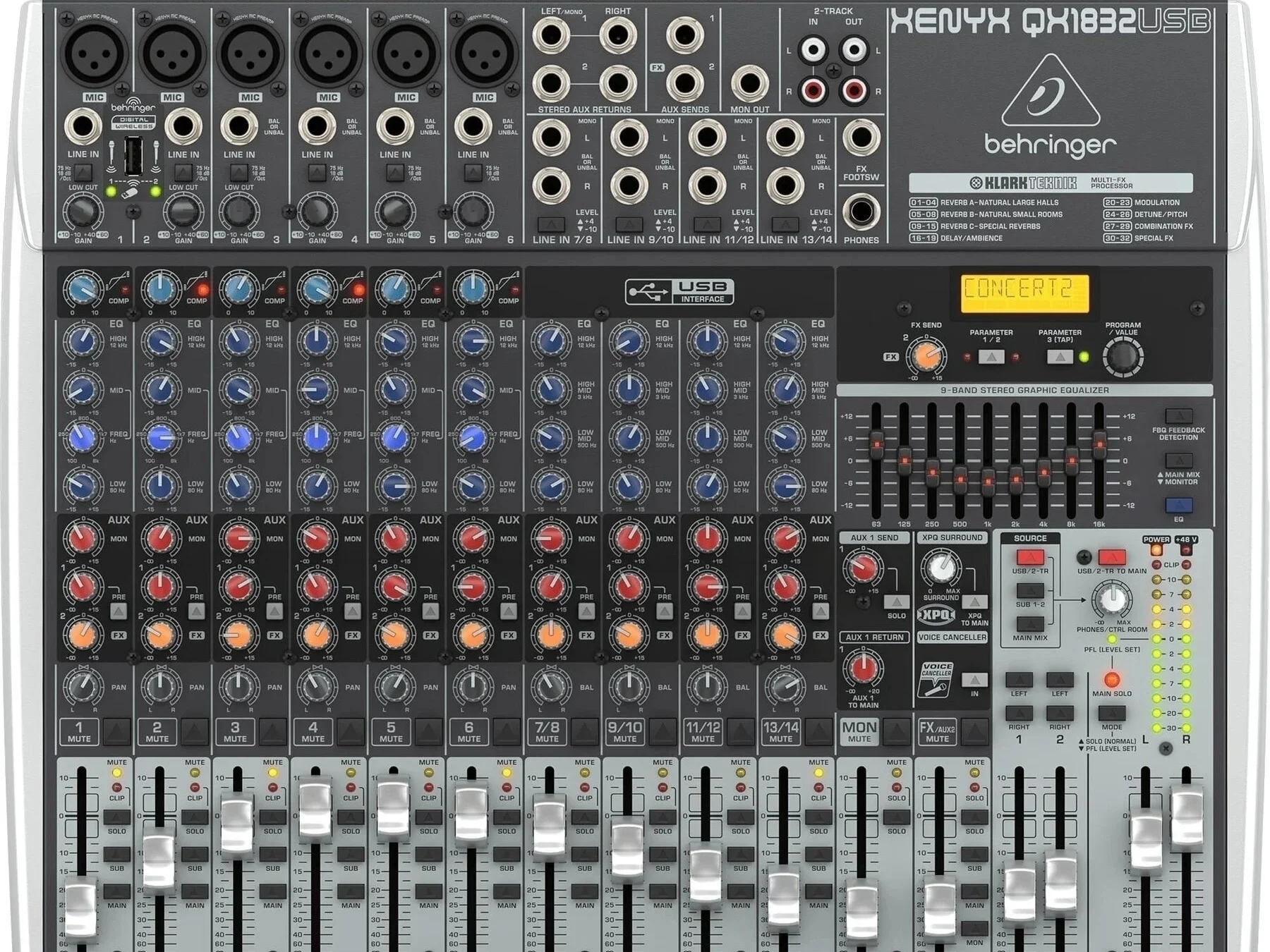 Behringer XENYX QX1832USB - Obraz 2